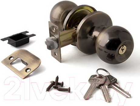 Изображение товара Защелка врезная Vanger 6072-01-AB (бронза)