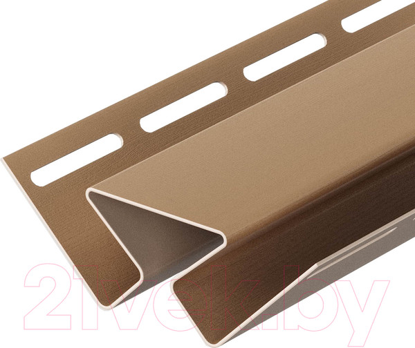 Изображение товара Угол для сайдинга Docke Premium Внутренний (капучино)