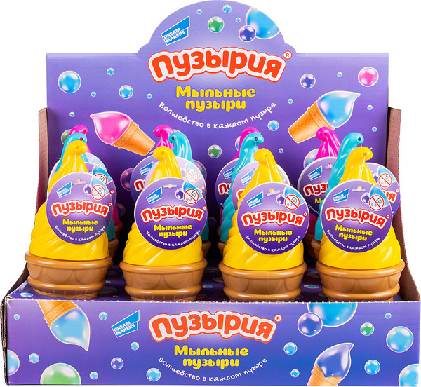 Изображение товара Мыльные пузыри детские Dream Makers Мороженое / MP231P