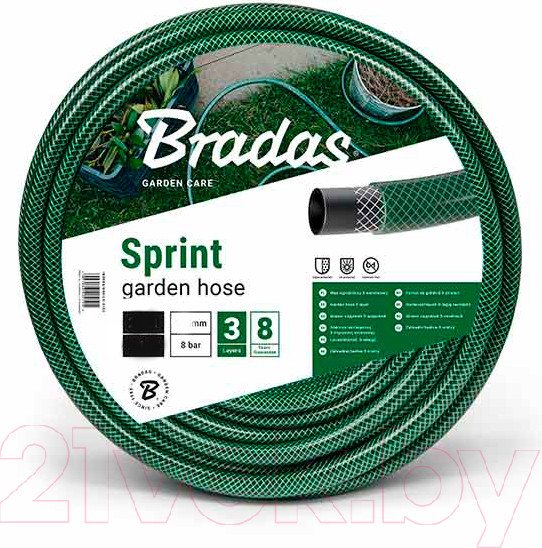 Изображение товара Шланг поливочный Bradas Sprint 5/8 / WFS5/820 (20м)