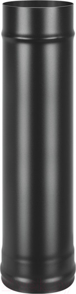 Изображение товара Труба вытяжная Везувий 0.8мм д. 115L-0.5м (черный)