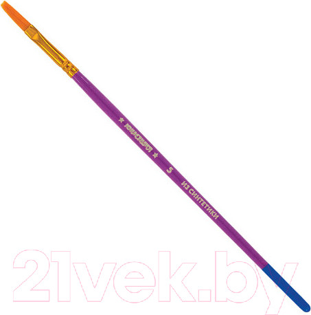 Изображение товара Набор кистей Юнландия Синтетика / 200894 (5шт)