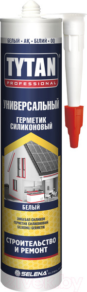Изображение товара Герметик силиконовый Tytan Professional Универсальный (280мл, белый)