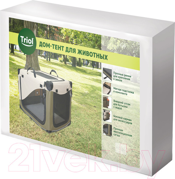 Изображение товара Клетка для животных Triol Дом-тент 1041AL / 30711004