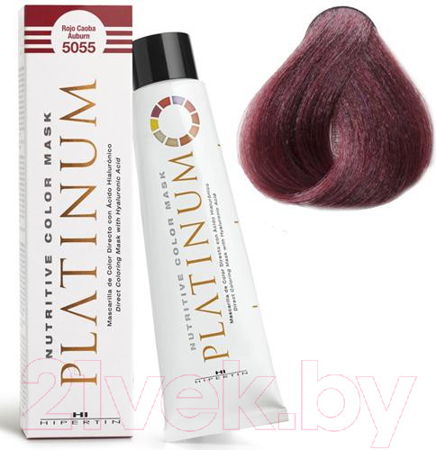 Изображение товара Тонирующая маска для волос Hipertin Nutritive Color Mask Platinum (100мл, красный махагон)