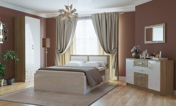 Изображение товара Зеркало Памир Беатрис (дуб сонома)