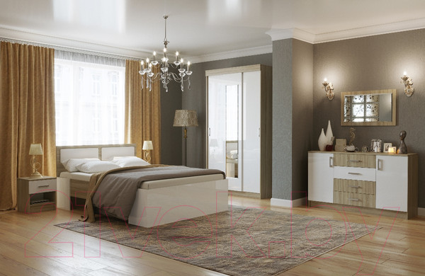 Изображение товара Зеркало Памир Беатрис (дуб сонома)