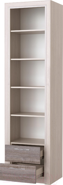 Изображение товара Шкаф-пенал Памир Октава 1С2Я (дуб клабхаус серый)