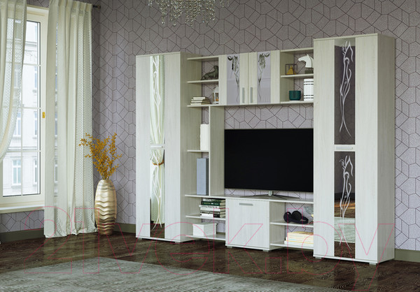 Изображение товара Стенка Памир Прага (ясень анкор светлый)