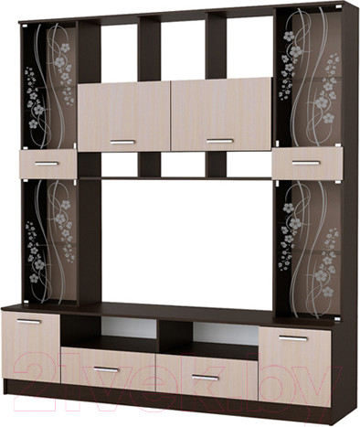 Изображение товара Стенка Памир Сабина СМ-2000 (венге/дуб белфорт)