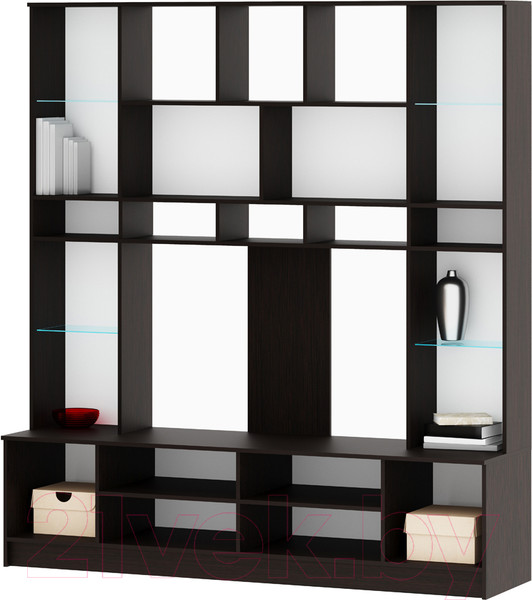 Изображение товара Стенка Памир Сабина СМ-2000 (венге/дуб белфорт)