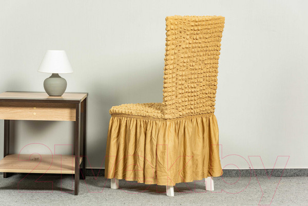 Изображение товара Комплект чехлов Софатэкс КПС-1 с оборкой / 00881 (песок)