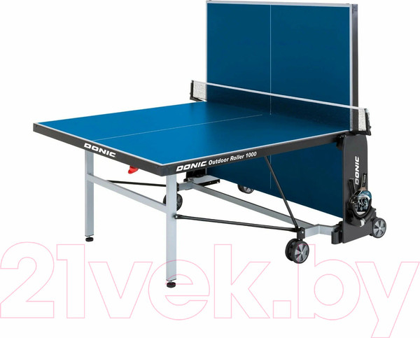 Изображение товара Теннисный стол Donic Schildkrot Outdoor Roller 1000 / 230291-B (синий)