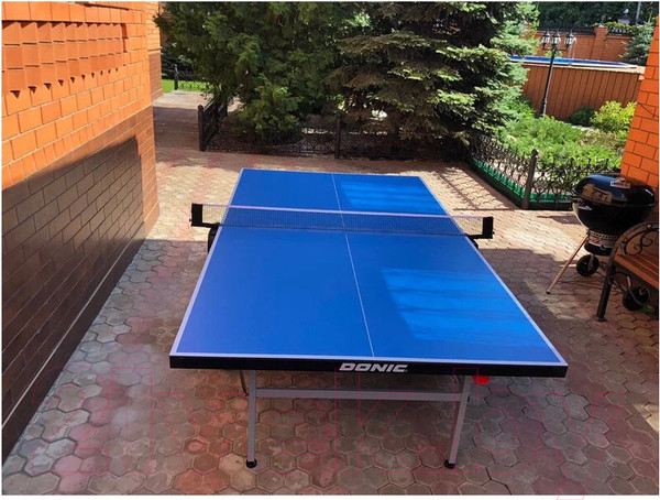 Изображение товара Теннисный стол Donic Schildkrot Outdoor Roller 1000 / 230291-B (синий)