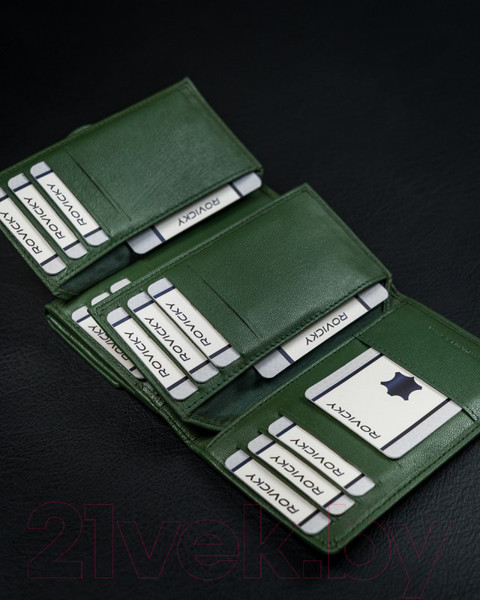 Изображение товара Портмоне Cedar 4U Cavaldi / RD-DB-10-GCL (темно-зеленый)