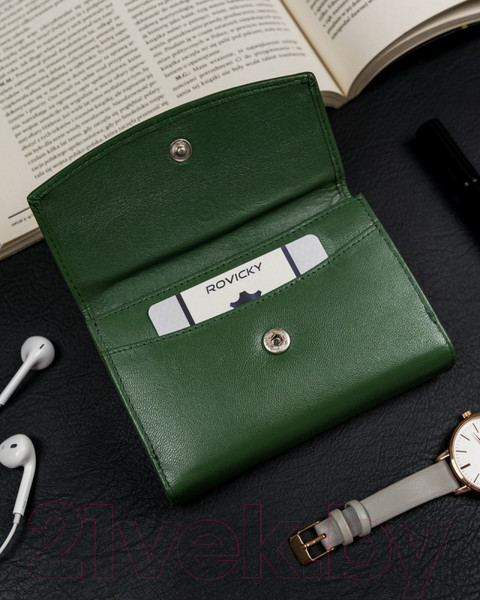 Изображение товара Портмоне Cedar 4U Cavaldi / RD-DB-10-GCL (темно-зеленый)