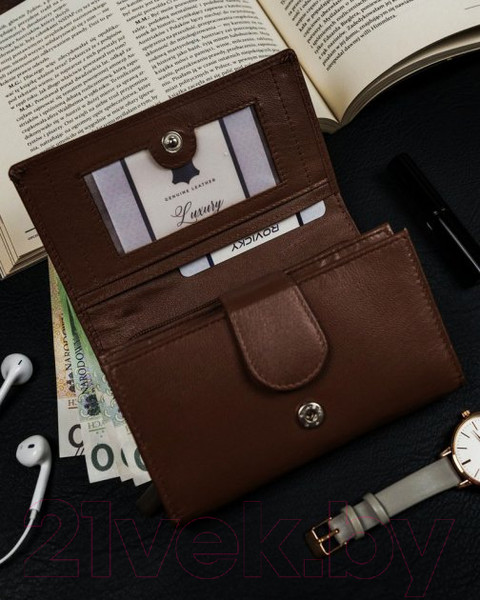 Изображение товара Портмоне Cedar Cavaldi RD-B55-GCL (D.Tan)