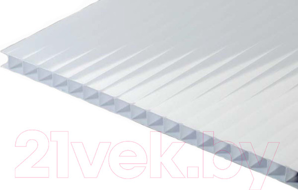 Изображение товара Сотовый поликарбонат TitanPlast 2100x3000x3.8мм (молочный)