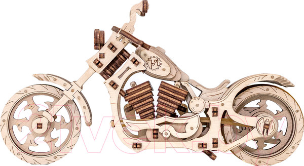 Изображение товара Мотоцикл игрушечный EWA Крузер с резиномотором