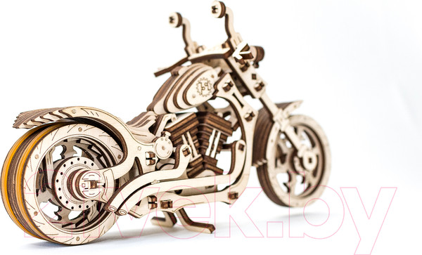 Изображение товара Мотоцикл игрушечный EWA Крузер с резиномотором