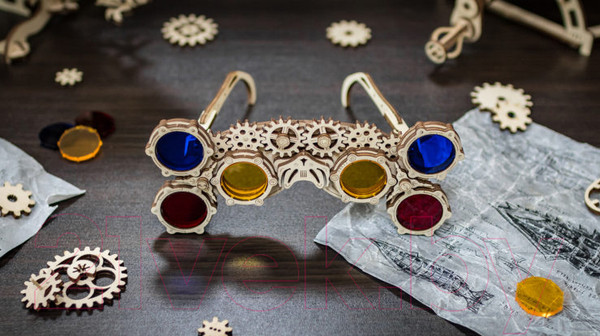 Изображение товара Конструктор EWA Механические очки-гогглы. Треугольник