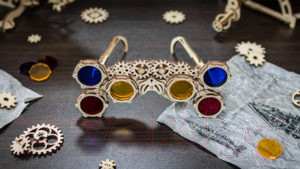 Изображение товара Конструктор EWA Механические очки-гогглы. Треугольник