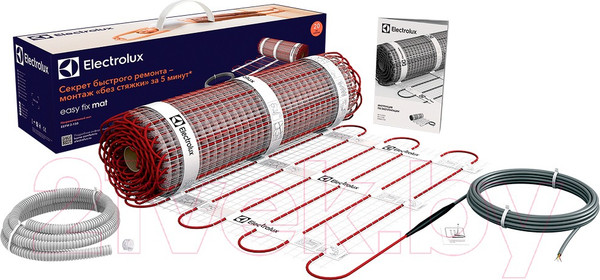 Изображение товара Теплый пол электрический Electrolux Easy Fix Mat EEFM 2-150-6