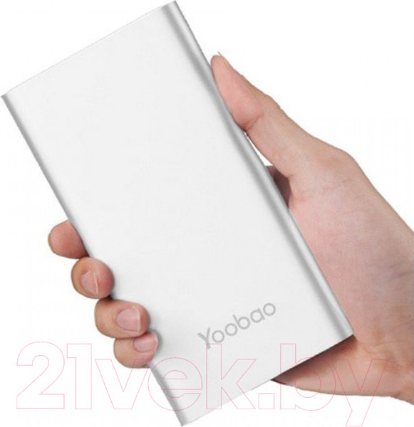 Изображение товара Портативное зарядное устройство Yoobao PL8 (серебристый)
