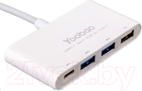 Изображение товара USB-хаб Yoobao YB-H1C3A/C 3.1 GEN1