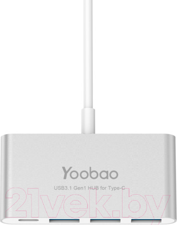 Изображение товара USB-хаб Yoobao YB-H1C3A/C-PD