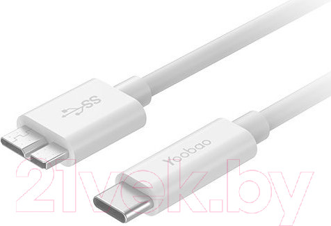 Изображение товара Кабель Yoobao YB-CB3 (белый)