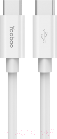 Изображение товара Кабель Yoobao YB-CC2-1 (белый)