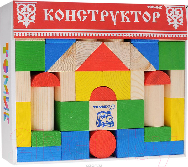 Изображение товара Конструктор Томик Цветной / 6678-43
