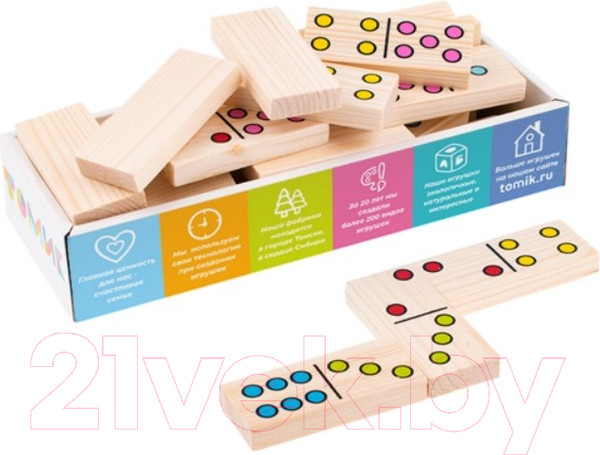 Изображение товара Домино Томик Точки 5655-2