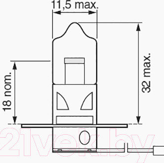 Изображение товара Автомобильная лампа Bosch 1987301006