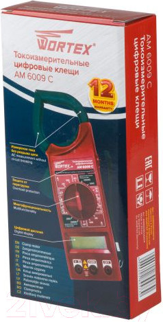 Изображение товара Клещи токоизмерительные Wortex AM 6009 C (AM6009C00014)