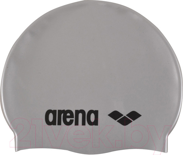 Изображение товара Шапочка для плавания ARENA Classic Silicone Cap / 91662 51 (Silver)