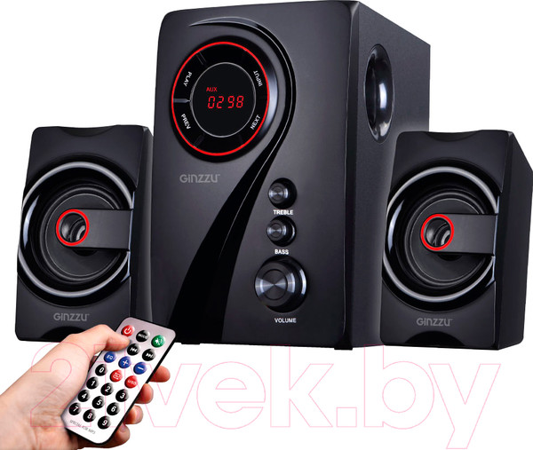 Изображение товара Мультимедиа акустика Ginzzu GM-406 2.1