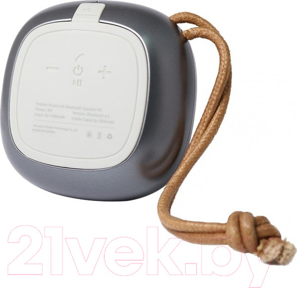 Изображение товара Портативная колонка Yoobao Mini-Speaker M1 (серый)