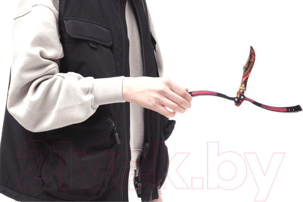 Изображение товара Нож игрушечный VozWooden Бабочка. Скоростной зверь / 1001-0115