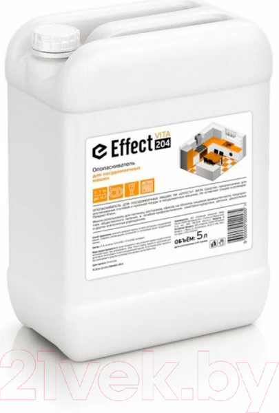 Изображение товара Ополаскиватель для посудомоечных машин Effect Вита 204 для жесткой воды (5л)