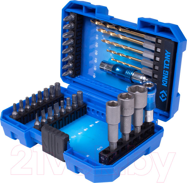 Изображение товара Набор головок, бит King TONY 1035MR