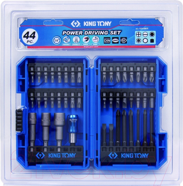 Изображение товара Набор бит King TONY 1044MR