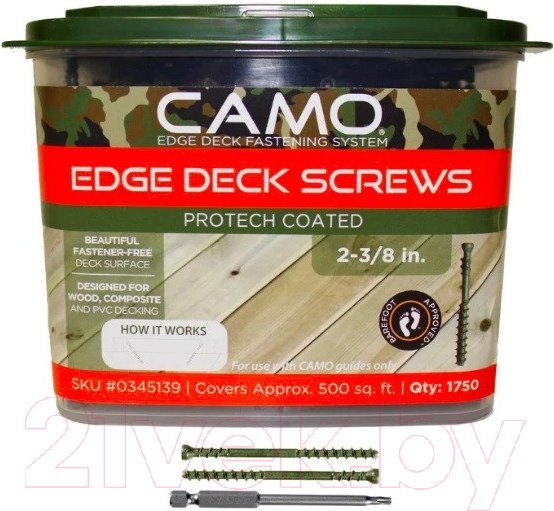 Изображение товара Саморез Camo Protech 60мм (700шт)