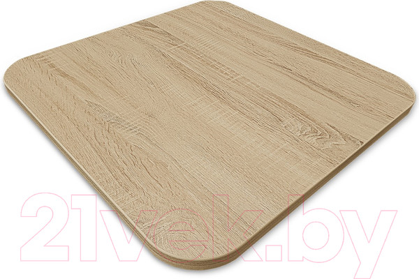 Изображение товара Журнальный столик Sheffilton SHT-TU29/H36/ЛДСП 60x60 (дуб сонома/черный муар)