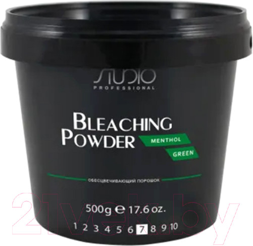Изображение товара Порошок для осветления волос Kapous Studio Professional Ментол (500г)