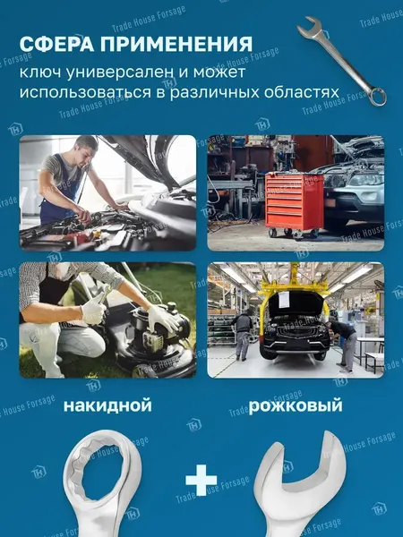 Изображение товара Гаечный ключ Patron P-75538