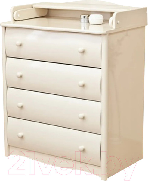 Изображение товара Комод пеленальный Красная звезда С 568П Э (слоновая кость)