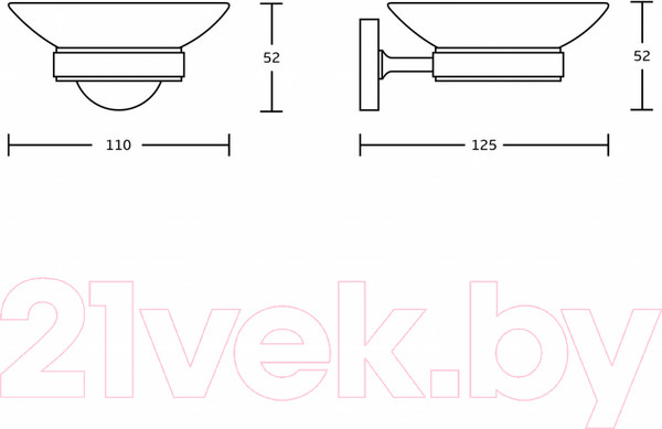 Изображение товара Мыльница Gross Aqua Delta GA18039