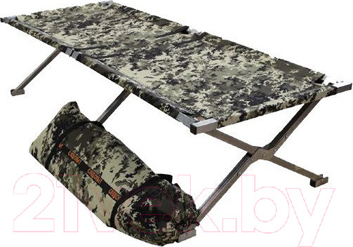 Изображение товара Раскладушка туристическая Следопыт 195x65x40 / PF-CB-07AL